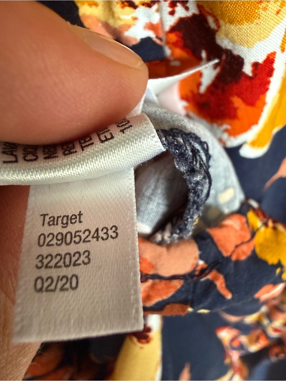 Isabel Maternity Ingrid & Isabel Floral Maxi Dress Navy Tie Waist Small - Picture 12 of 12